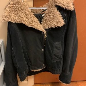 Free People Sherpa Jacket